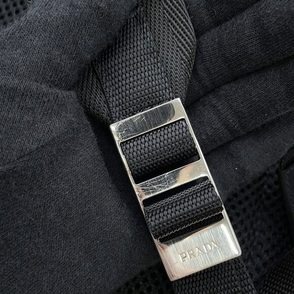PRADA Backpack Nylon Black 2VZ062 - Picture 3 of 16